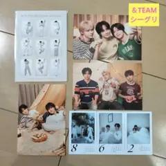 ＆TEAM　シーグリ　ポストカード　チェキ　オール　ニコラス　ケイ　EJ　ユウマ