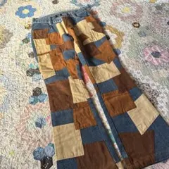 パッチワーク デニム