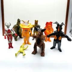 【BANDAI 】円谷プロ 怪獣 ウルトラマンシリーズ フィギュア 8点まとめ売
