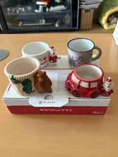 クリスマスデザインカップセット