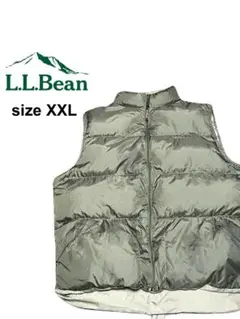 ★L.L BEAN★エルエルビーン★ダウンベスト★リバーシブル★XXL★