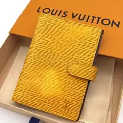 Louis Vuitton ルイヴィトン アジェンダPM イエロー系 バーブル系