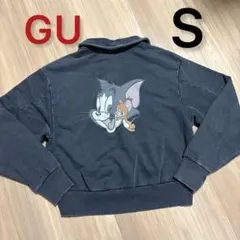 GU トムとジェリー 長袖スウェットトレーナー Sサイズ　ヴィンテージ風