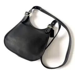 COACH オールドコーチ　ショルダーバッグ　グラブタンレザー　クロスボディ　黒