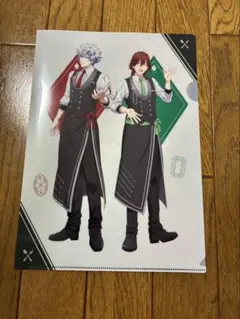 うたプリ　ココス　タブナイ　クリアファイル カミュ 寿嶺二 蘭丸 藍