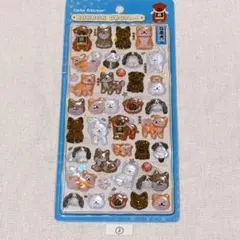 ③ ボンボンドロップシール　ボンドロ　和柄 犬　土佐犬　日本犬　しば犬