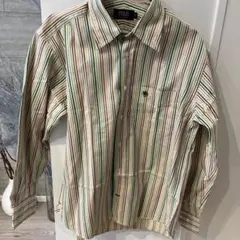 POLO マルチストライプシャツ トラッド M