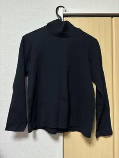 ブラック長袖カットソー Lサイズ