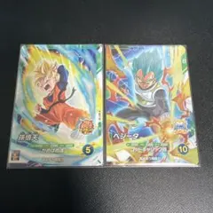 孫悟空・ベジータ SR アドバンスパック 40th ダイバーズ 2枚セット 孫悟空・ベジータ SR アドバンスパック 40th ダイバーズ 2枚セット