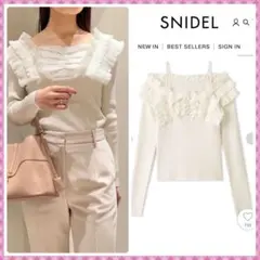 ⭐️ IVR⭐️ プリーツドッキングプルオーバー♥️ スナイデル 新作新品