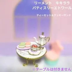 Re-Ment キキ＆ララ ティータイムセット パティスリーエトワール撮影時開封