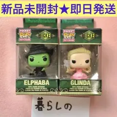 ウィキッド ふたりの魔女　エルファバ　グリンダ　ファンコポップ キーチェーン