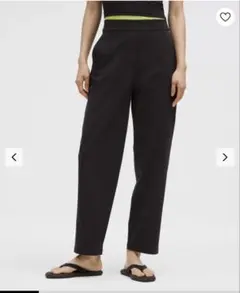 lululemon | フロントプリーツ ワイドレッグパンツS アジアフィット
