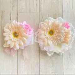 親子コサージュ 髪飾り No.67 卒園式 入園式 入学式 卒業式