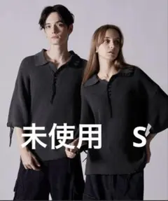 CLEL】Vintage Design 3D Knit Polo ニットポロ - メルカリ