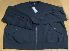 GU UNDERCOVER リブブルゾン BLACK XXLサイズ