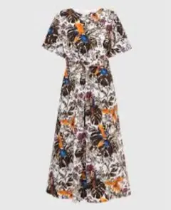Max Mara Studio フローラルプリント コットンポプリンワンピースのサムネイル