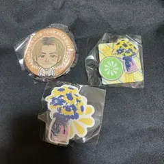 八木勇征　ピンバッジ　瀬口黎弥　缶バッチ　ステッカー　セットのサムネイル