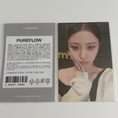 LE SSERAFIM PUREFLOW ポップアップ 特典 トレカ ユンジン