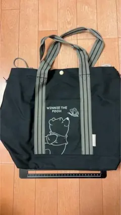 Winnie the Pooh エコバッグ 黒
