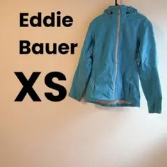 Eddie Bauer 女性用フード付きジャケット XS 青