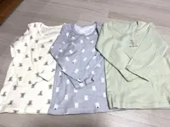 ベビー Tシャツ 3枚セット クマ柄
