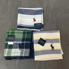 Polo Ralph Lauren ラルフローレン　ハンカチ　3枚セットのサムネイル