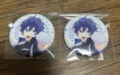 からぴち なおきり ファンミーティング 缶バッジ ファンミ カラフルピーチ2点