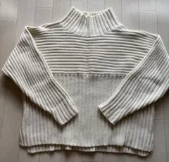 ROPE PICNIC リブ編みハイネックニット 38