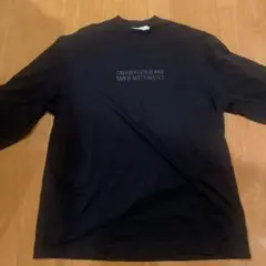 CALVIN KLEIN JEANS ブラック Tシャツ L