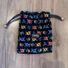 FEILER フェイラー カリーナ　巾着　ポーチ 花柄　シェニール織