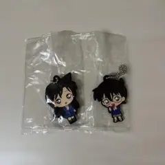 名探偵コナン　ラバーストラップ　江戸川コナン　毛利蘭