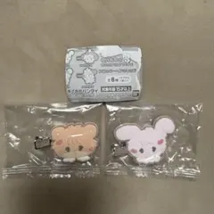 mikko フロッキーヘアクリップ キャミー ラテ A