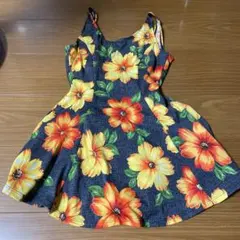 水着　ワンピース　花柄　レディース　9M