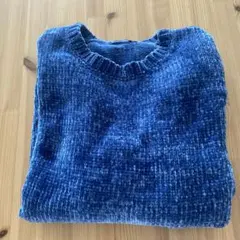ITEMS URBAN RESEARCH ダークブルーセーター