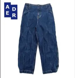 k*4様 ADER error 23AW 極ワイドデニムパンツ A2 アーダーエ - メルカリ