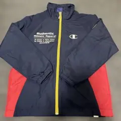 Champion フルジップジャケット 140サイズ ネイビー/レッドのサムネイル