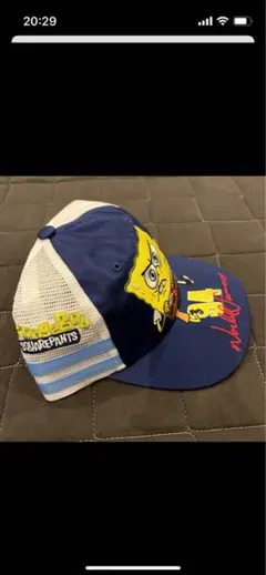 スポンジボブ Supreme トラッカーキャップ