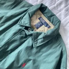 【美品】Polo Ralph Lauren 中綿ショートブルゾン　緑　M