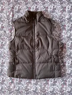 DAKS ブラウン ダウンベスト 美品