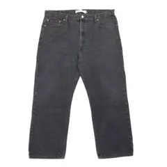 6305 Levi's リーバイス 505 ブラックデニム バギー W42