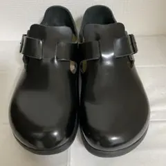 BIRKENSTOCK❗️ビルケンシュトック　ブラック エナメル　ボストン28cm BIRKENSTOCK❗️ビルケンシュトック ブラック エナメル ボストン28cm
