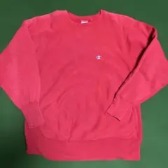 Champion リバースウィーブ スウェット レッド