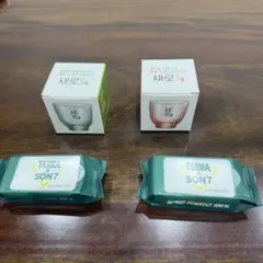 韓国 焼酎グラス　ソジュジャン　おまけ　TERRA ウェットティッシュ