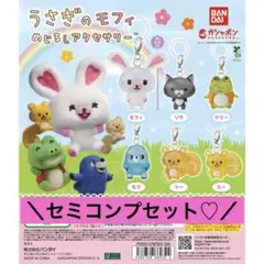 【新品未使用✩】うさぎのモフィ めじるしアクセサリーセミコンプリートセット♡