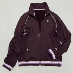 チャンピオン◇フルジップパーカー ブルゾン アメカジ 配色ライン 古着コーデ S