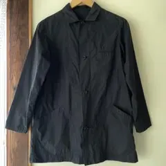 黒 ワークシャツ ジャケット 長袖