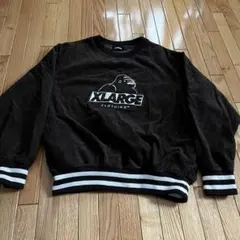 エクストララージ　X-LARGE　コーデュロイ　トレーナー　ブラウン　M メンズ