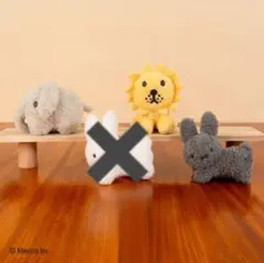 ブルーナアニマル ミッフィーWinter Collection マスコットバッジ