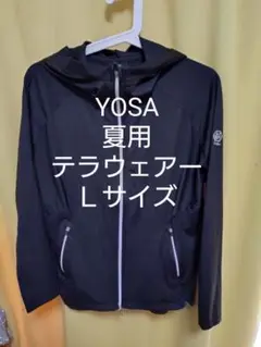 YOSA ウェア　Ｌ セール】 【洗える】ストレッチ ノーカラー ジャケット （ノー